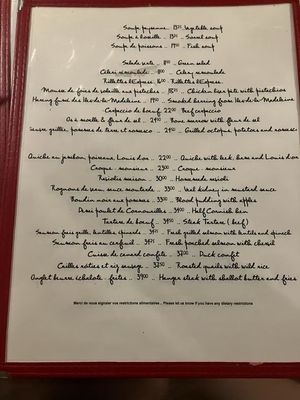 Menu photo 2 L'Express Montreal, QC Menu photo 2 L'Express Montreal, QC