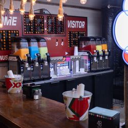 Me-Mom's Country Store - Bar seating area