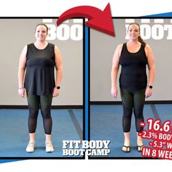 Arrowhead Fit Body Boot Camp - Stacie lost 16.6 Pounds in just 8 weeks!