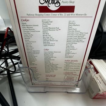 Moio's Italian Pastry Shop - Menu - June 2025 - Bakeries Near Me - Monroeville, Pennsylvania Moio's Italian Pastry Shop - Menu - June 2025 - Bakeries Near Me - Monroeville, Pennsylvania