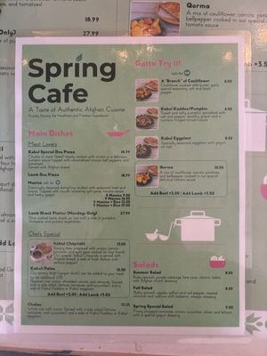Menu photo 6 Spring Cafe Baltimore, MD