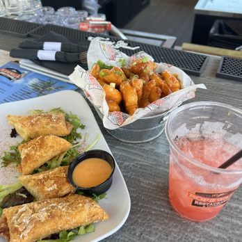 Ropewalk - Crabcake egg rolls, Bada Bing Shrimp - New American Near Me - Chincoteague, Virginia