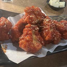 Honey chicken (I had already eaten some) Honey chicken (I had already eaten some)