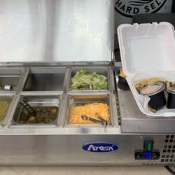 Tipsy Crow Tavern - Condiment bar