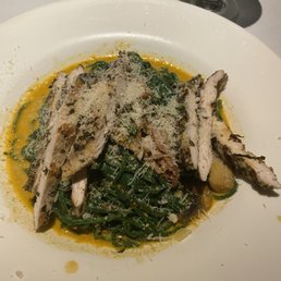 Tagliolini with chicken. Tagliolini with chicken.