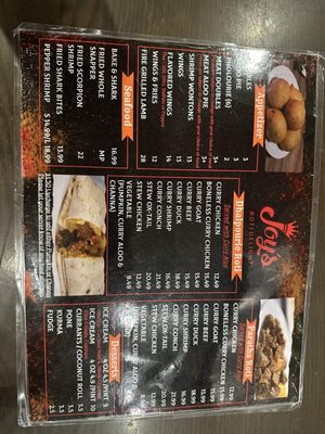 Menu photo 5 Joy's Roti Delight Lauderhill, FL Menu photo 5 Joy's Roti Delight Lauderhill, FL