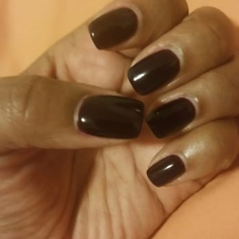 Enchanted Nails & Spa - with the exception of one nail these are all mine, all natural only using gel polish. - Nail Salons Near Me - Washington, DC, District of Columbia