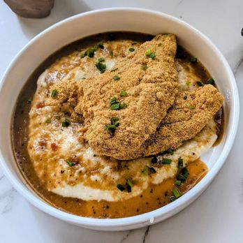 Brulee - Catfish and grits - Breakfast & Brunch Near Me - Chicago, Illinois