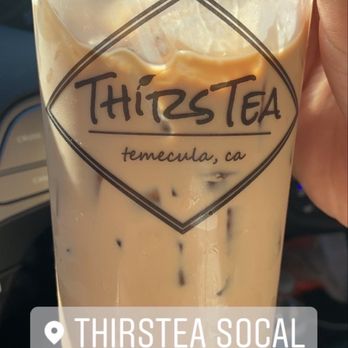 ThirsTea - XL Milk Tea with Boba - Bubble Tea Near Me - Temecula, California