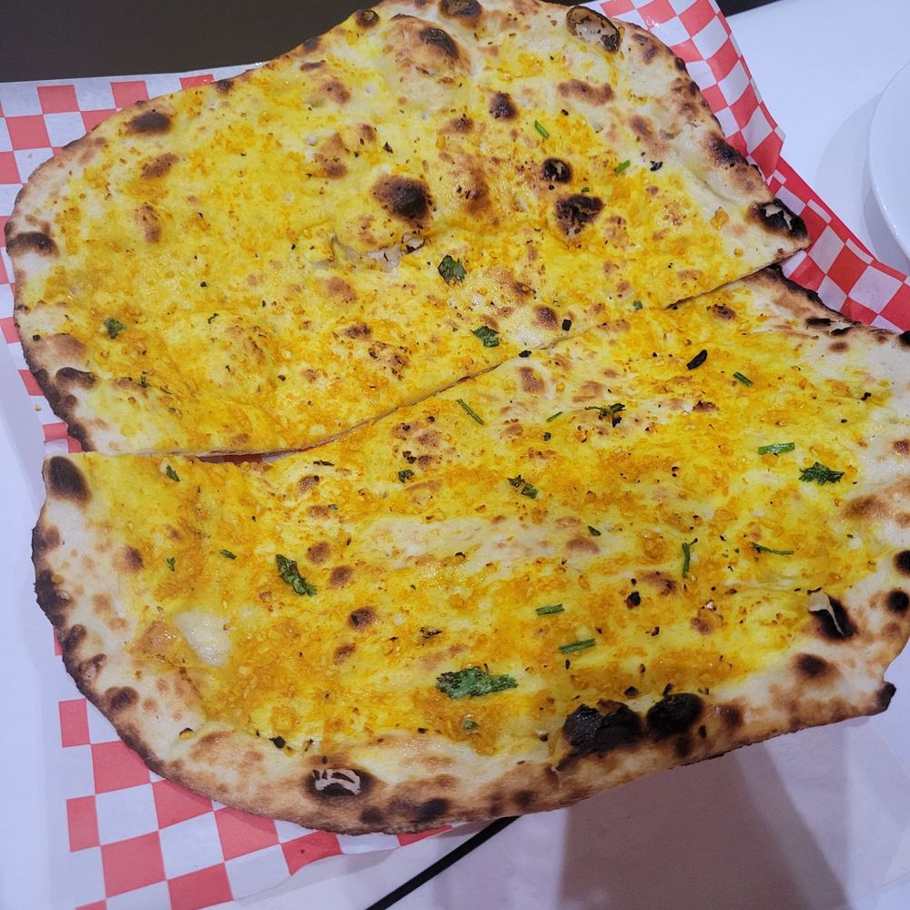 Garlic naan Garlic naan