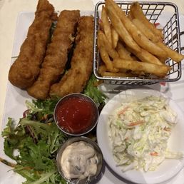 Fish and chips Fish and chips