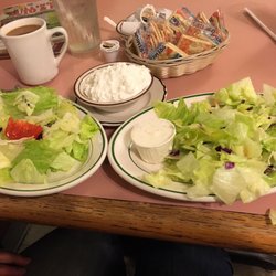 Green Garden Restaurant - Salads are always crisp and yummy