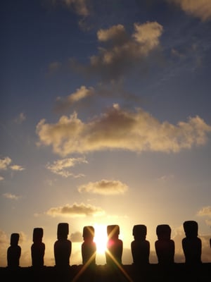 Ahu Tongariki by null