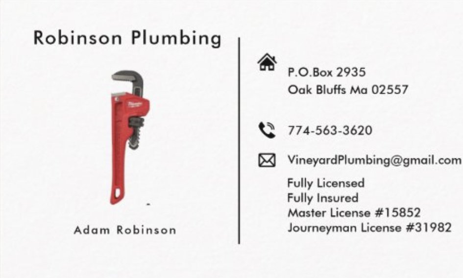 Slide of Robinson Plumbing & Heating