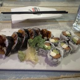 Philadelphia Roll Sweet Potato Tempura Roll Philadelphia Roll Sweet Potato Tempura Roll