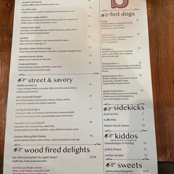 SENATE - Menu - Gastropubs Near Me - Blue Ash, Ohio