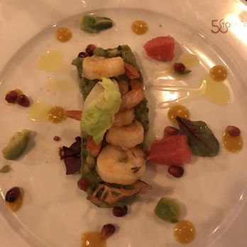 58 Tour Eiffel - Prawn starter - French Near Me - Paris, 75