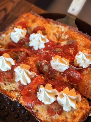 Blue Pan Pizza by null