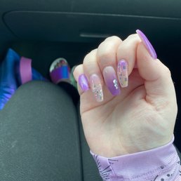 Full set with dipping powder