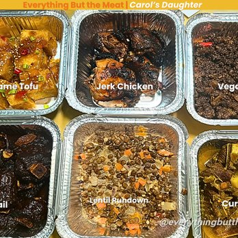 Everything But The Meat - Display of Proteins - Vegan Near Me Everything But The Meat - Display of Proteins - Vegan Near Me