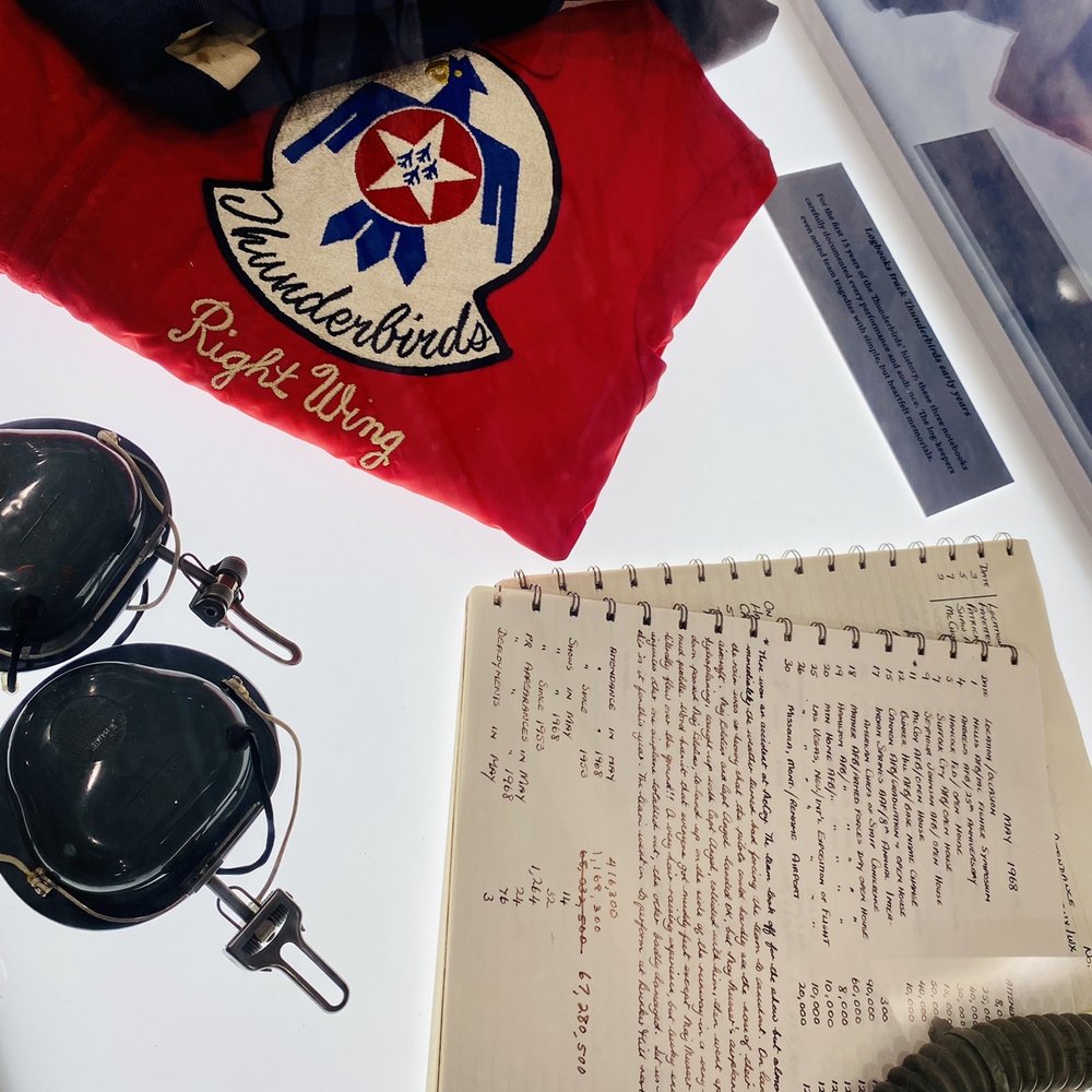 Thunderbirds - Memorabilia - check out the log book! - Museums Near Me - Nellis Afb, Nevada