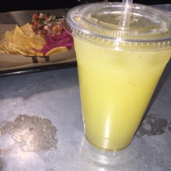 Corazon Cocina - Ginger lemonade with chia - Mexican Near Me - Santa Barbara, California Corazon Cocina - Ginger lemonade with chia - Mexican Near Me - Santa Barbara, California