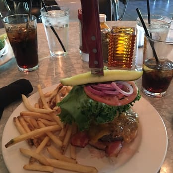 Vintage Brewing - So Big they has to stab it with a Giant Steak Knife!!!! Best burger ever! - Breweries Near Me - Madison, Wisconsin Vintage Brewing - So Big they has to stab it with a Giant Steak Knife!!!! Best burger ever! - Breweries Near Me - Madison, Wisconsin