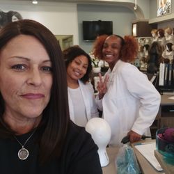 Bravadas Wigs Store - Dallas - So this happened today! And couldn't be more excited with My New Hair that Madison helped me with . She's a true Gem! ......Regina