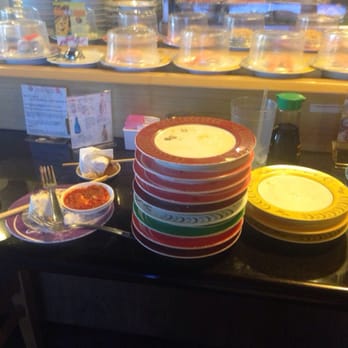 Teharu Sushi - Empty stack after. - Sushi Bars Near Me - Tempe, Arizona