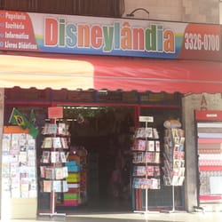 Disneylândia Papelaria e Livraria - Disneylândia Papelaria. Fachada.