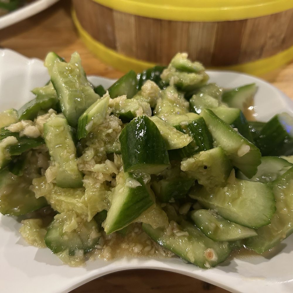 Dumplings N More - Smashed Cucumber Salad - Chinese Near Me - San Diego, California Dumplings N More - Smashed Cucumber Salad - Chinese Near Me - San Diego, California