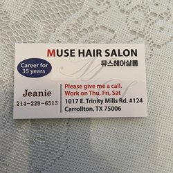Seoul Barber - Jeanie is back to cutting hair at Muse Hair Salon from Thursday to Saturday. It's still the same great haircut.