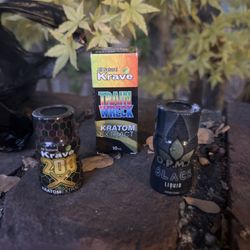 Baba Smoke N Vape - Krave 200 (decent), Kratom Trainwreck (great for price point), OPMS Black (top 5 product in class)