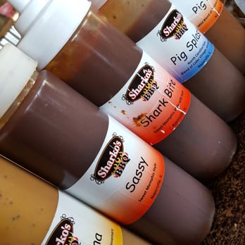Sharko's BBQ - Awesome sauce! Personal fave Pig Juice. - Barbeque Near Me - Naperville, Illinois Sharko's BBQ - Awesome sauce! Personal fave Pig Juice. - Barbeque Near Me - Naperville, Illinois