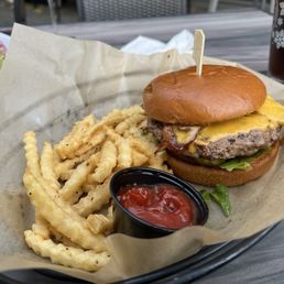 Hot, Fresh Burger