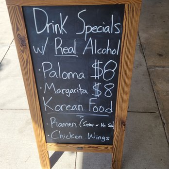 Spoon House Korean Cuisine and Cocktails - Drinks! Didn't try but was definitely intrigued! - Korean Near Me - Chula Vista, California Spoon House Korean Cuisine and Cocktails - Drinks! Didn't try but was definitely intrigued! - Korean Near Me - Chula Vista, California