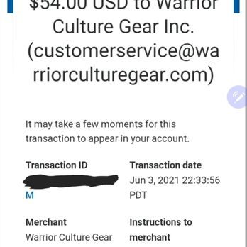 Warrior Culture Gear - Receipt - Men's Clothing Near Me - Lansdale, Pennsylvania Warrior Culture Gear - Receipt - Men's Clothing Near Me - Lansdale, Pennsylvania