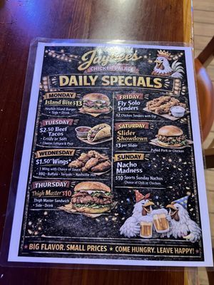Menu photo 1 JayBee’s Chicken Palace Portland, OR