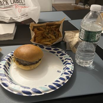 Black Label Burgers - For size reference - Burgers Near Me - Westbury, New York Black Label Burgers - For size reference - Burgers Near Me - Westbury, New York