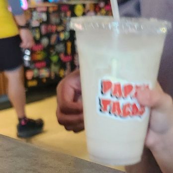 Papi’s Tacos - Watered down horchata - Tacos Near Me - Torrance, California