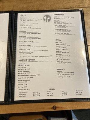 Menu photo 1 Shirley's Restaurant Ripley, MS