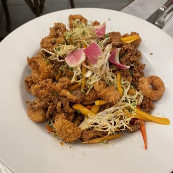 Stoneacre Brasserie - Calamari - New American Near Me - Newport, Rhode Island Stoneacre Brasserie - Calamari - New American Near Me - Newport, Rhode Island