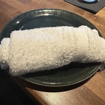 Reunion Kitchen + Drink - Love these hot wet towels!!! - New American Near Me - Corona, California