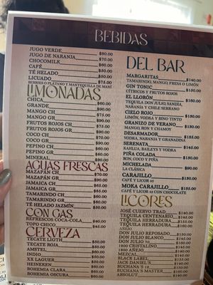 Menu photo 4 La Llorona Heroica Nogales, SON