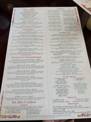 Menu photo 2 Los Pinos Mexican Restaurant Livingston, MT Menu photo 2 Los Pinos Mexican Restaurant Livingston, MT