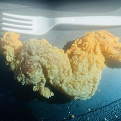 Bojangles - Well breaded and cooked wing