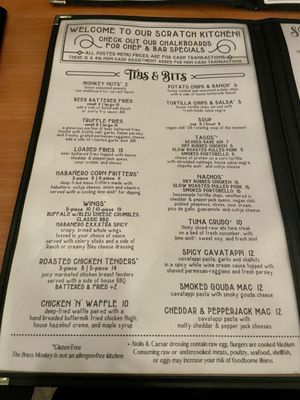 Menu photo 3 The Brass Monkey Corvallis, OR