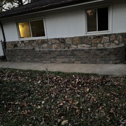 Clears Pressure Washing - Process of almost finishing up