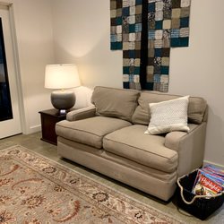 Houston Family Therapy Associates - Our waiting room is cozy & welcoming to all ages.