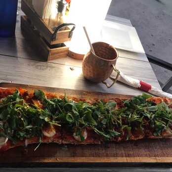 Tapelia - #22 the Spanish way flatbread on the patio - Spanish Near Me - Miami Beach, Florida